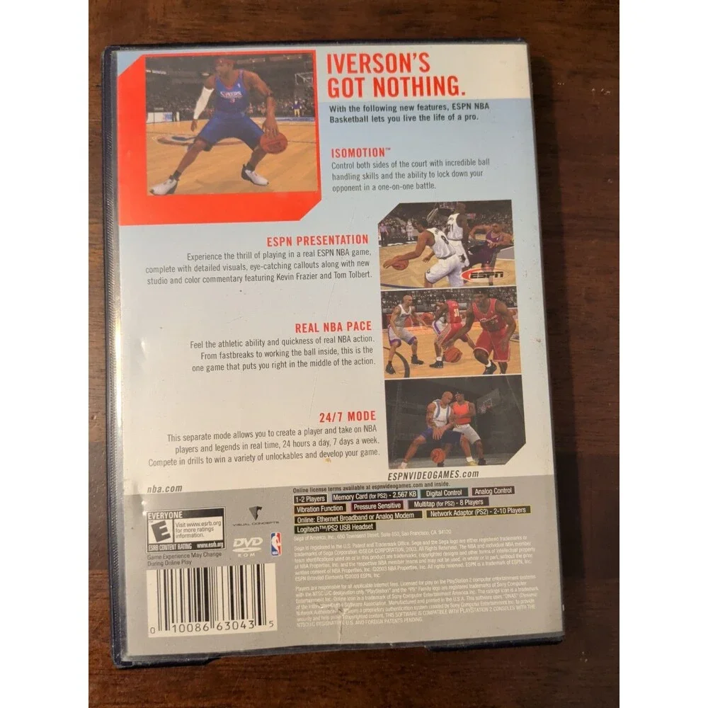 Espn Nba Basketball 2K4 - Sony PlayStation 2